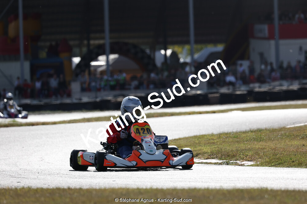 15/10/2023 : 3ème manche du Challenge Jean-Claude Sanchez à Aigues-Vives (photos Stéphane Agnus) 2023 — karting