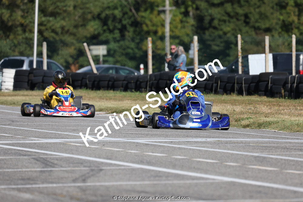 15/10/2023 : 3ème manche du Challenge Jean-Claude Sanchez à Aigues-Vives (photos Stéphane Agnus) 2023 — karting