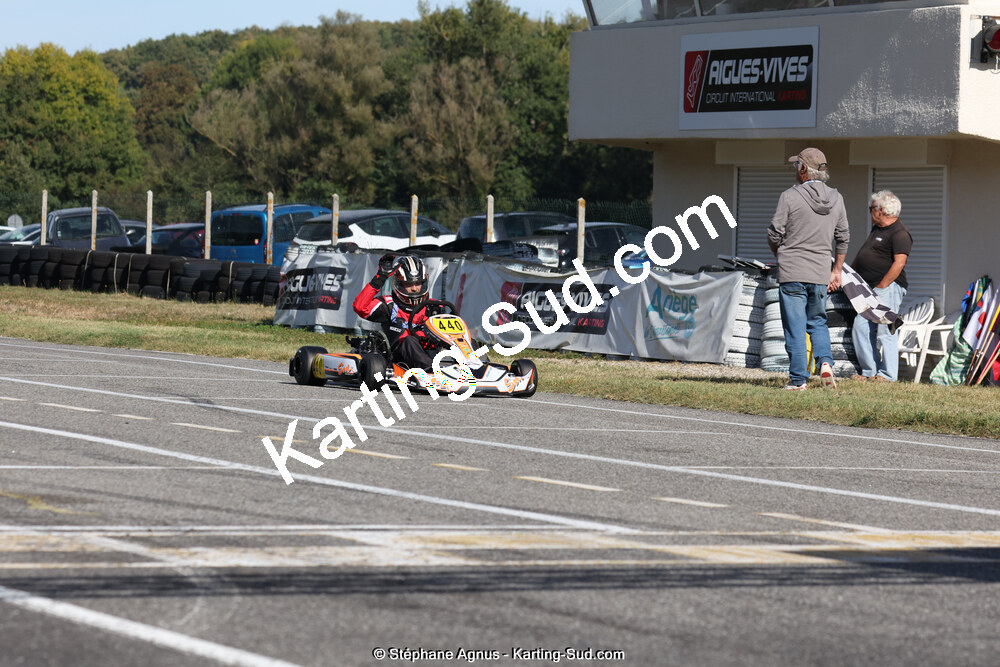 15/10/2023 : 3ème manche du Challenge Jean-Claude Sanchez à Aigues-Vives (photos Stéphane Agnus) 2023 — karting