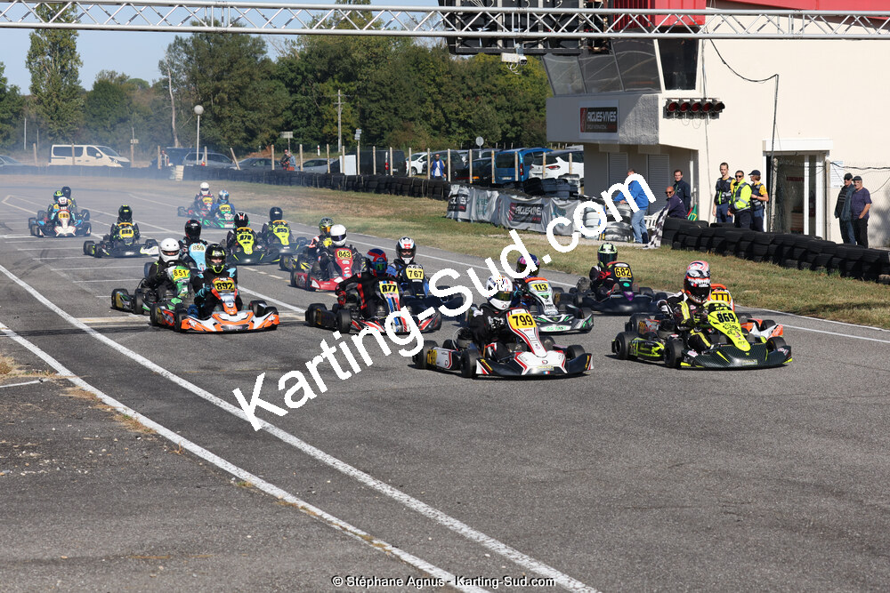 15/10/2023 : 3ème manche du Challenge Jean-Claude Sanchez à Aigues-Vives (photos Stéphane Agnus) 2023 — karting