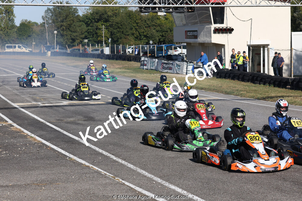 15/10/2023 : 3ème manche du Challenge Jean-Claude Sanchez à Aigues-Vives (photos Stéphane Agnus) 2023 — karting