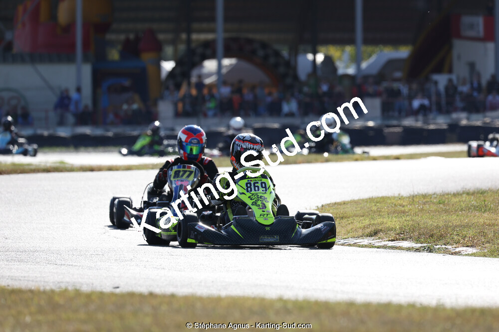 15/10/2023 : 3ème manche du Challenge Jean-Claude Sanchez à Aigues-Vives (photos Stéphane Agnus) 2023 — karting