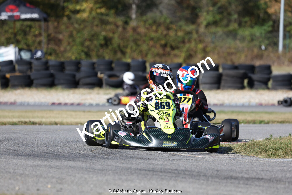 15/10/2023 : 3ème manche du Challenge Jean-Claude Sanchez à Aigues-Vives (photos Stéphane Agnus) 2023 — karting