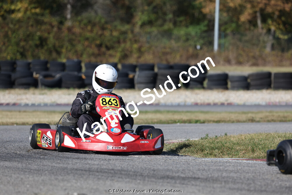 15/10/2023 : 3ème manche du Challenge Jean-Claude Sanchez à Aigues-Vives (photos Stéphane Agnus) 2023 — karting
