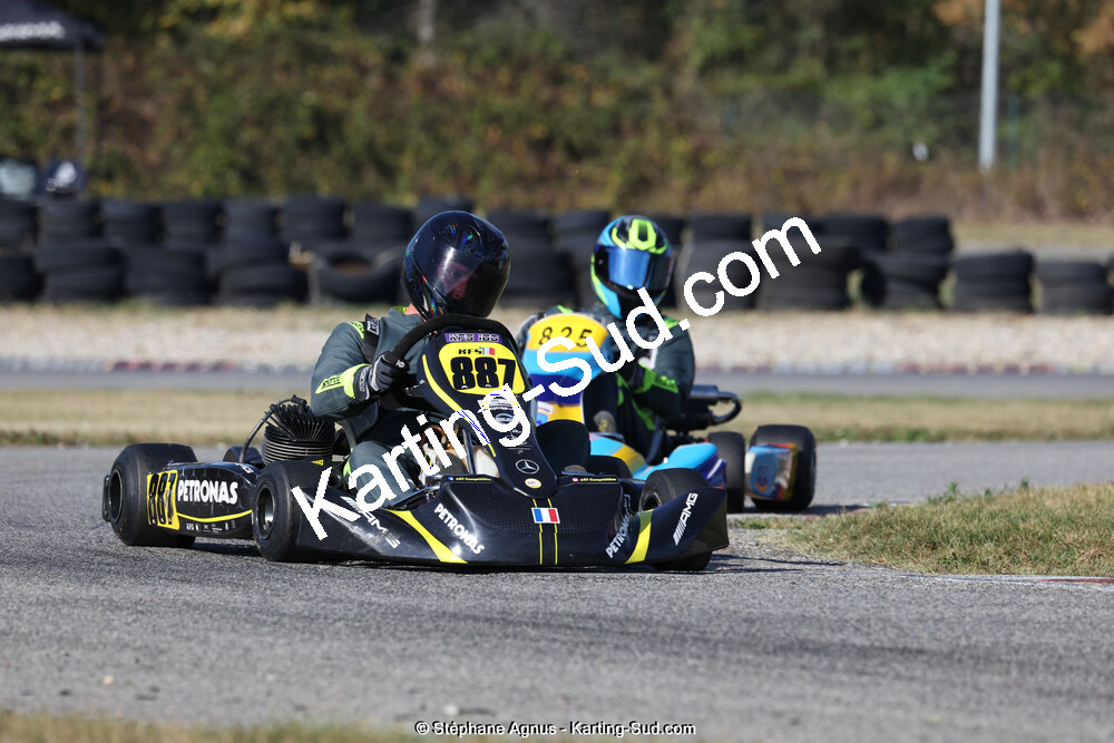 15/10/2023 : 3ème manche du Challenge Jean-Claude Sanchez à Aigues-Vives (photos Stéphane Agnus) 2023 — karting