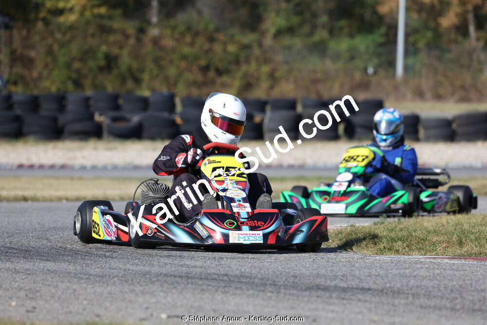 15/10/2023 : 3ème manche du Challenge Jean-Claude Sanchez à Aigues-Vives (photos Stéphane Agnus) 2023 — karting