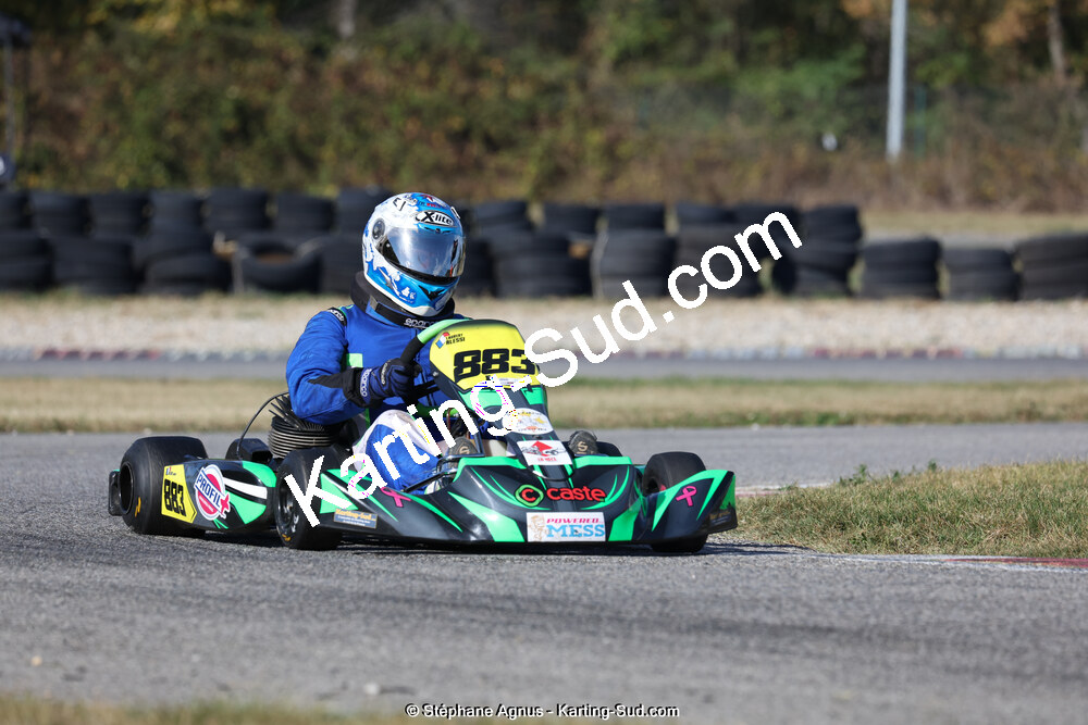 15/10/2023 : 3ème manche du Challenge Jean-Claude Sanchez à Aigues-Vives (photos Stéphane Agnus) 2023 — karting