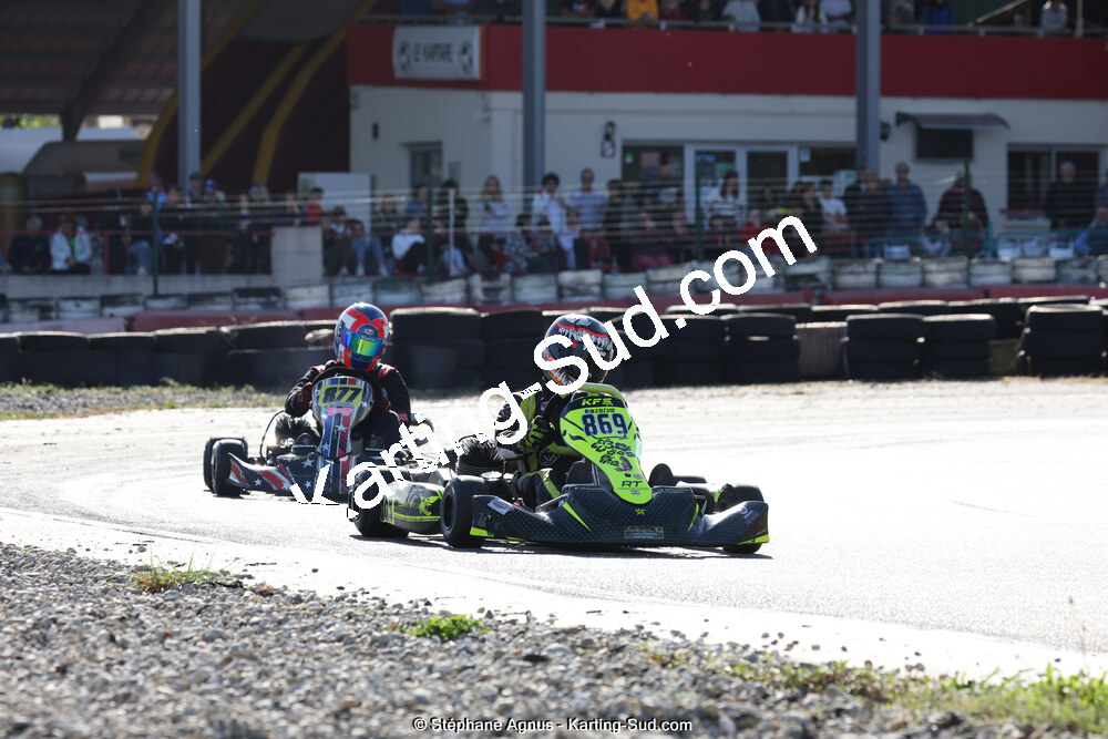 15/10/2023 : 3ème manche du Challenge Jean-Claude Sanchez à Aigues-Vives (photos Stéphane Agnus) 2023 — karting