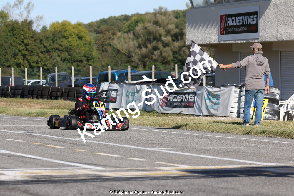 15/10/2023 : 3ème manche du Challenge Jean-Claude Sanchez à Aigues-Vives (photos Stéphane Agnus) 2023 — karting