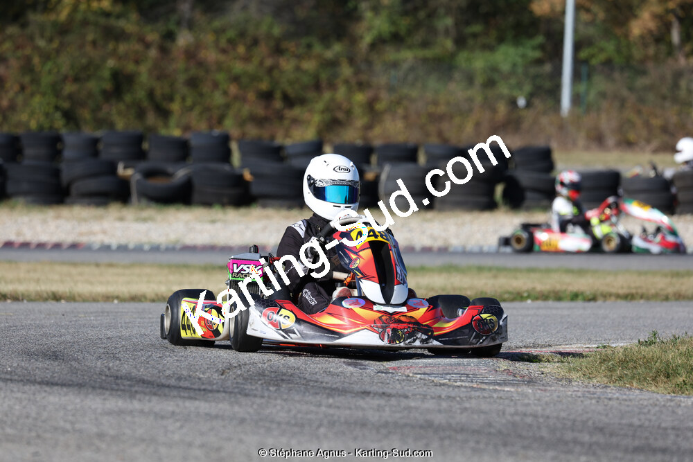 15/10/2023 : 3ème manche du Challenge Jean-Claude Sanchez à Aigues-Vives (photos Stéphane Agnus) 2023 — karting