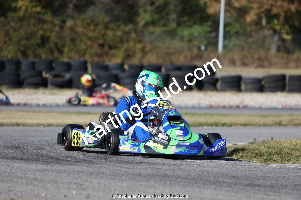 15/10/2023 : 3ème manche du Challenge Jean-Claude Sanchez à Aigues-Vives (photos Stéphane Agnus) 2023 — karting
