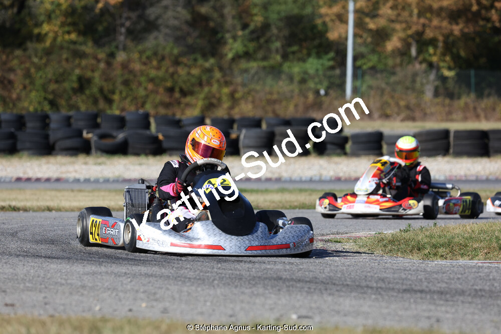 15/10/2023 : 3ème manche du Challenge Jean-Claude Sanchez à Aigues-Vives (photos Stéphane Agnus) 2023 — karting