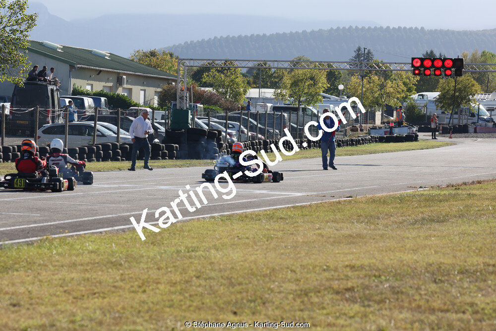 15/10/2023 : 3ème manche du Challenge Jean-Claude Sanchez à Aigues-Vives (photos Stéphane Agnus) 2023 — karting