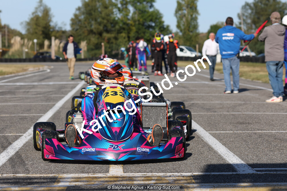 15/10/2023 : 3ème manche du Challenge Jean-Claude Sanchez à Aigues-Vives (photos Stéphane Agnus) 2023 — karting