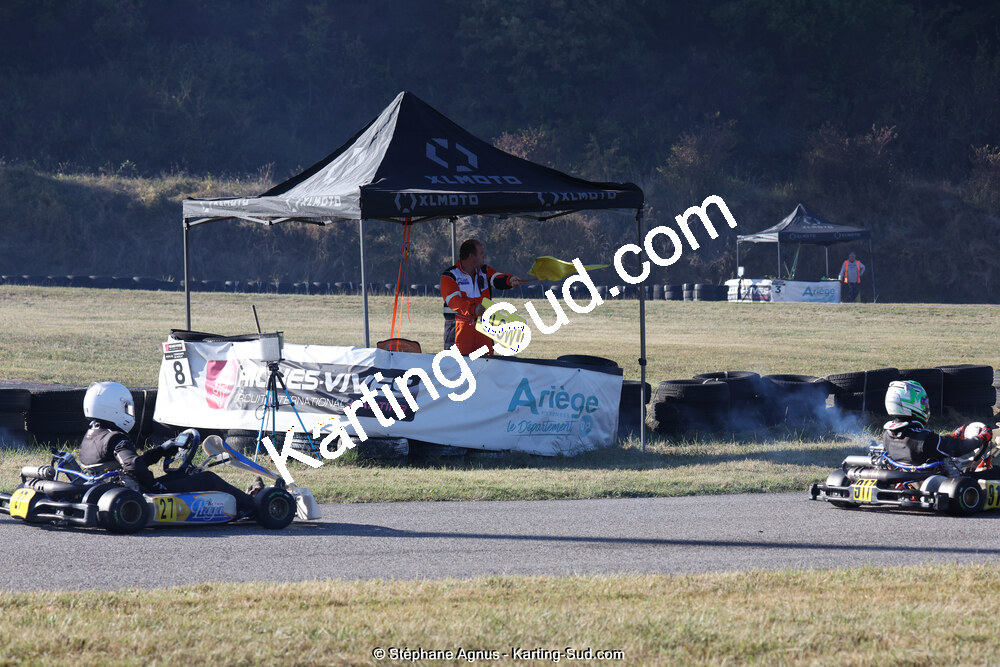 15/10/2023 : 3ème manche du Challenge Jean-Claude Sanchez à Aigues-Vives (photos Stéphane Agnus) 2023 — karting