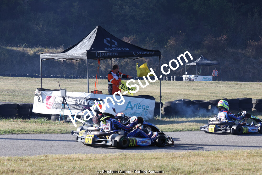 15/10/2023 : 3ème manche du Challenge Jean-Claude Sanchez à Aigues-Vives (photos Stéphane Agnus) 2023 — karting