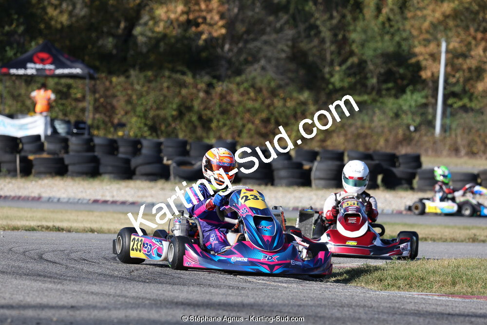 15/10/2023 : 3ème manche du Challenge Jean-Claude Sanchez à Aigues-Vives (photos Stéphane Agnus) 2023 — karting