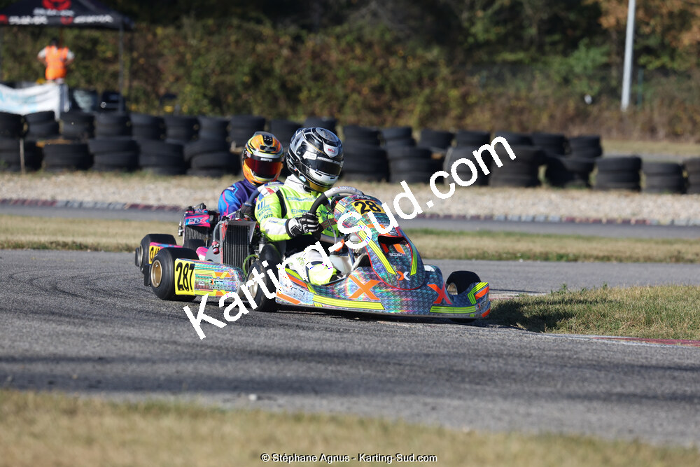15/10/2023 : 3ème manche du Challenge Jean-Claude Sanchez à Aigues-Vives (photos Stéphane Agnus) 2023 — karting