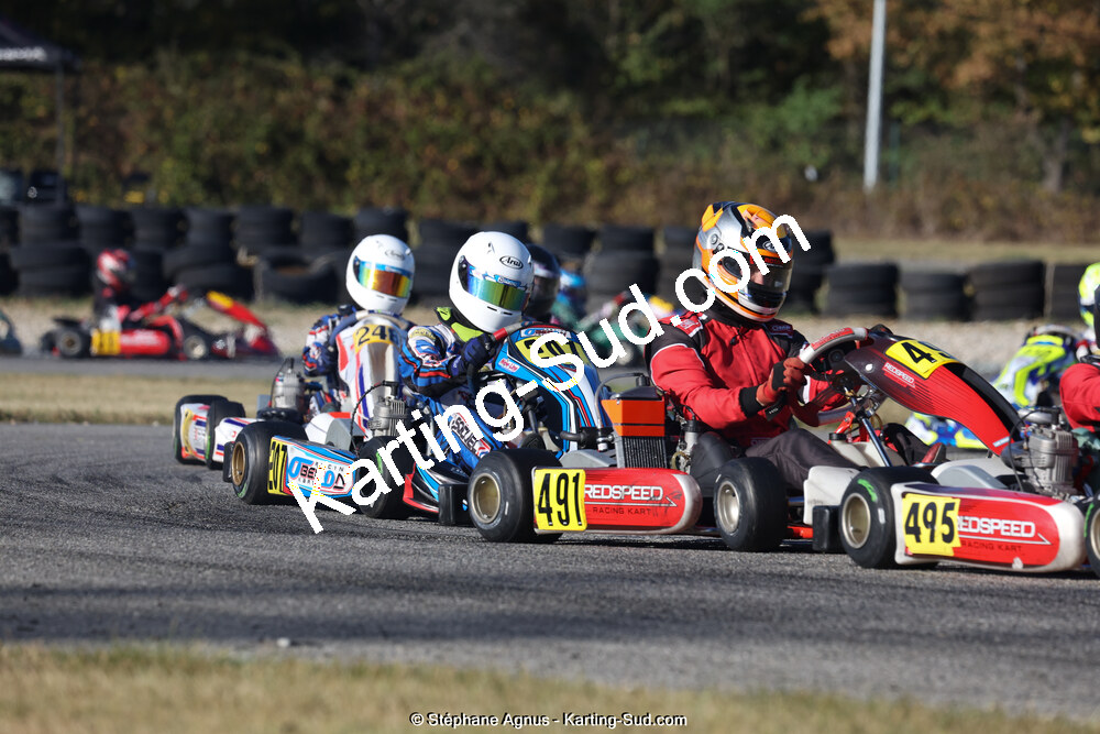 15/10/2023 : 3ème manche du Challenge Jean-Claude Sanchez à Aigues-Vives (photos Stéphane Agnus) 2023 — karting