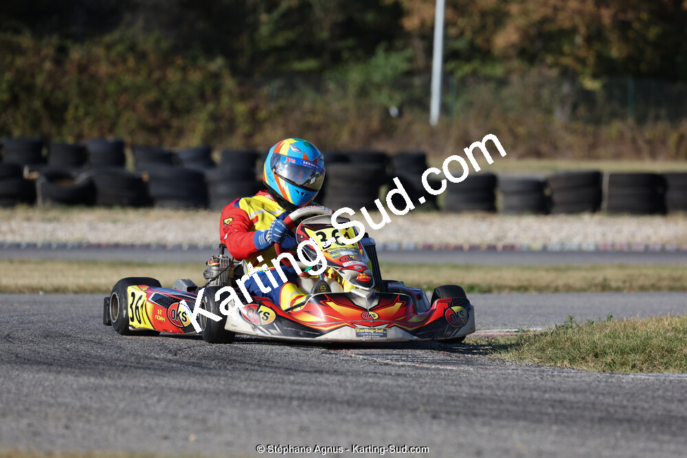 15/10/2023 : 3ème manche du Challenge Jean-Claude Sanchez à Aigues-Vives (photos Stéphane Agnus) 2023 — karting