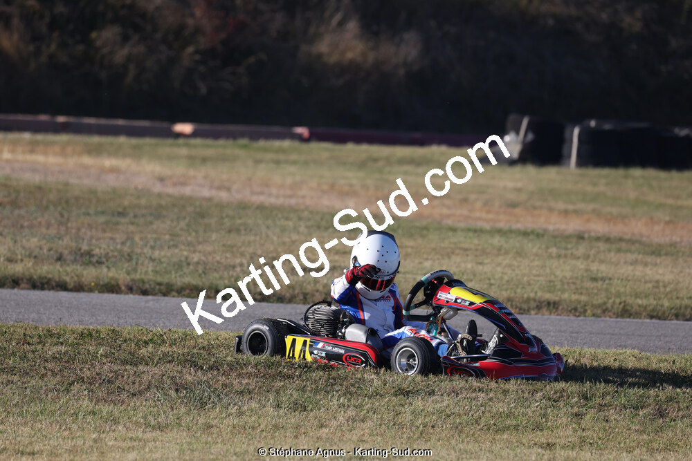 15/10/2023 : 3ème manche du Challenge Jean-Claude Sanchez à Aigues-Vives (photos Stéphane Agnus) 2023 — karting