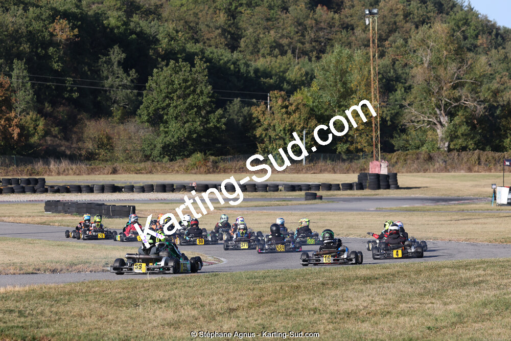 15/10/2023 : 3ème manche du Challenge Jean-Claude Sanchez à Aigues-Vives (photos Stéphane Agnus) 2023 — karting