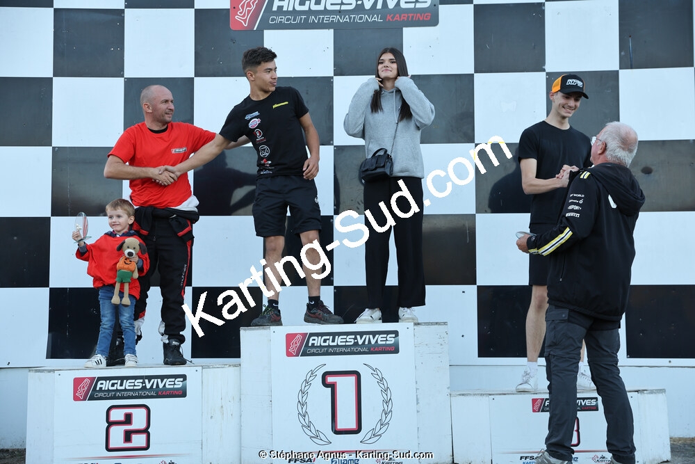 15/10/2023 : 3ème manche du Challenge Jean-Claude Sanchez à Aigues-Vives (photos Stéphane Agnus) 2023 — karting