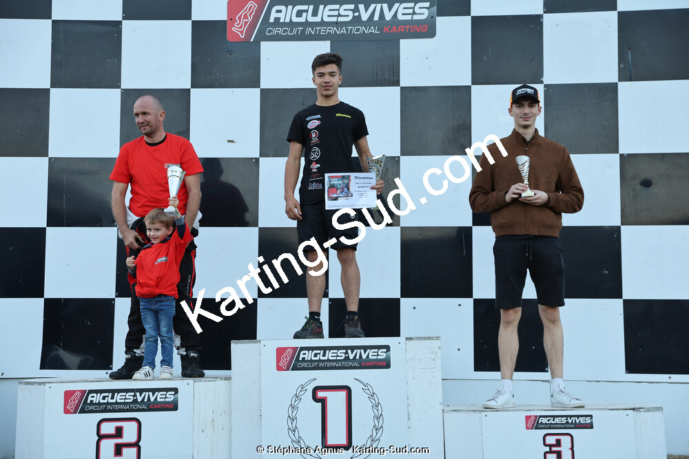 15/10/2023 : 3ème manche du Challenge Jean-Claude Sanchez à Aigues-Vives (photos Stéphane Agnus) 2023 — karting