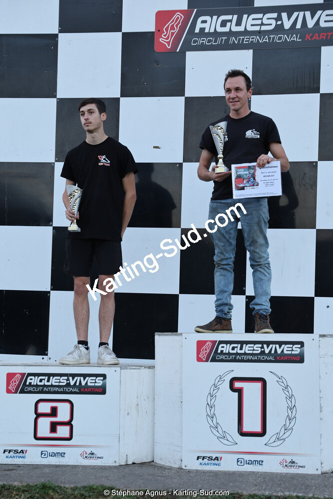 15/10/2023 : 3ème manche du Challenge Jean-Claude Sanchez à Aigues-Vives (photos Stéphane Agnus) 2023 — karting