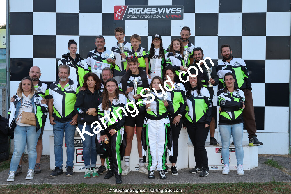 15/10/2023 : 3ème manche du Challenge Jean-Claude Sanchez à Aigues-Vives (photos Stéphane Agnus) 2023 — karting