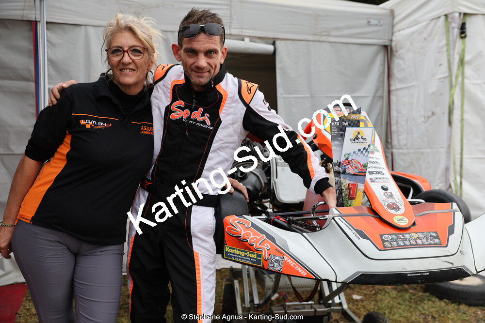 15/10/2023 : 3ème manche du Challenge Jean-Claude Sanchez à Aigues-Vives (photos Stéphane Agnus) 2023 — karting