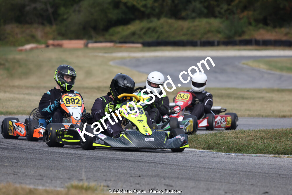 15/10/2023 : 3ème manche du Challenge Jean-Claude Sanchez à Aigues-Vives (photos Stéphane Agnus) 2023 — karting
