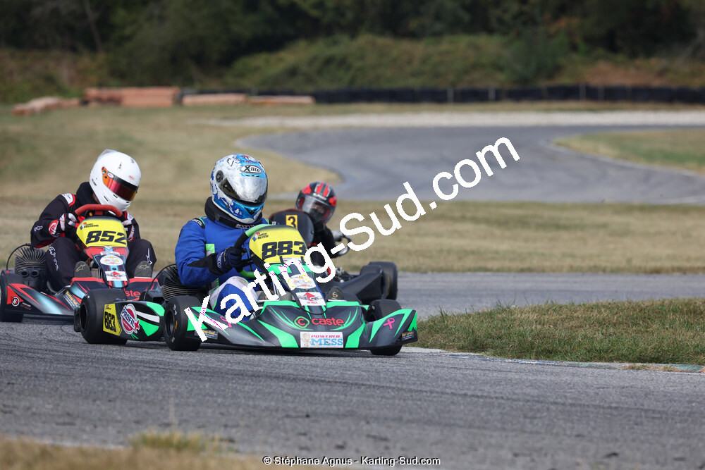 15/10/2023 : 3ème manche du Challenge Jean-Claude Sanchez à Aigues-Vives (photos Stéphane Agnus) 2023 — karting