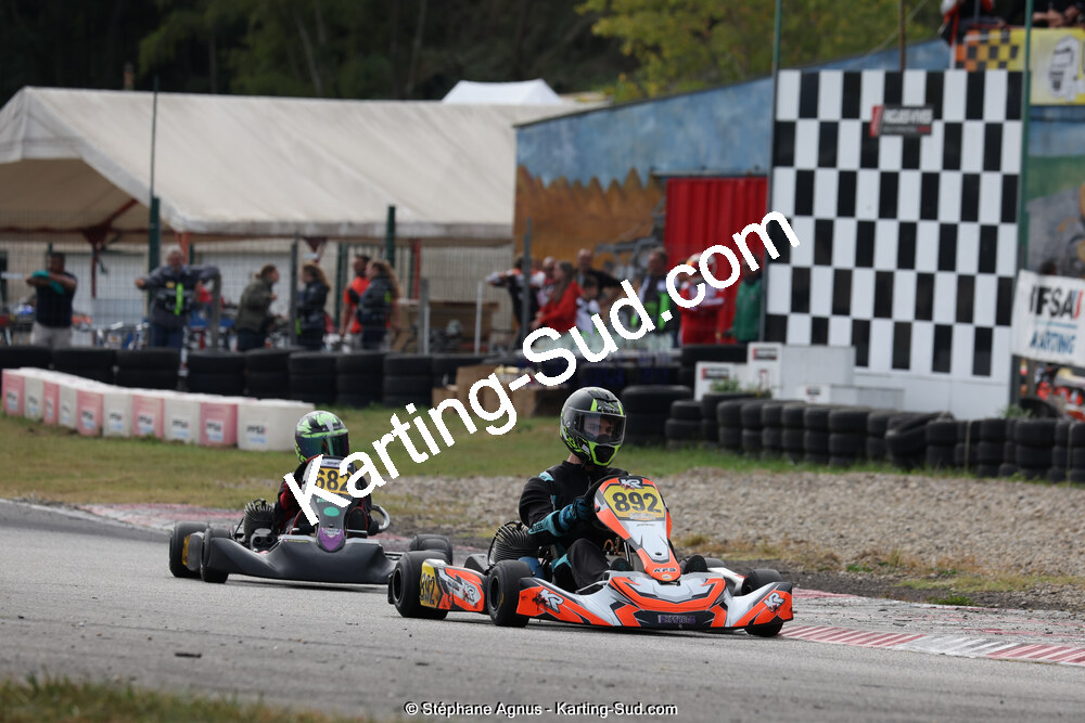 15/10/2023 : 3ème manche du Challenge Jean-Claude Sanchez à Aigues-Vives (photos Stéphane Agnus) 2023 — karting