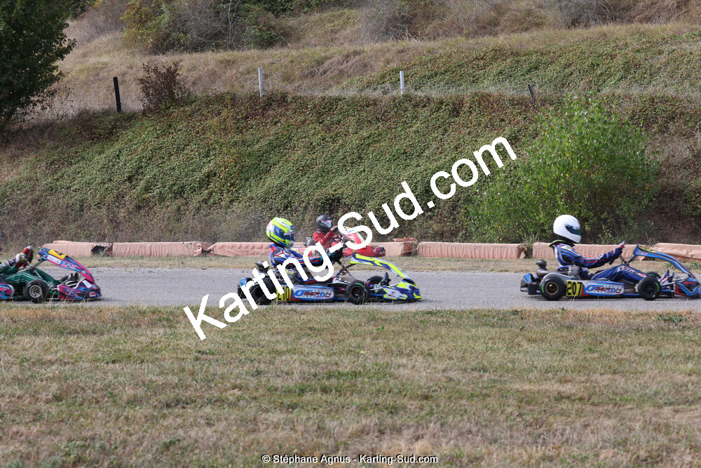 15/10/2023 : 3ème manche du Challenge Jean-Claude Sanchez à Aigues-Vives (photos Stéphane Agnus) 2023 — karting