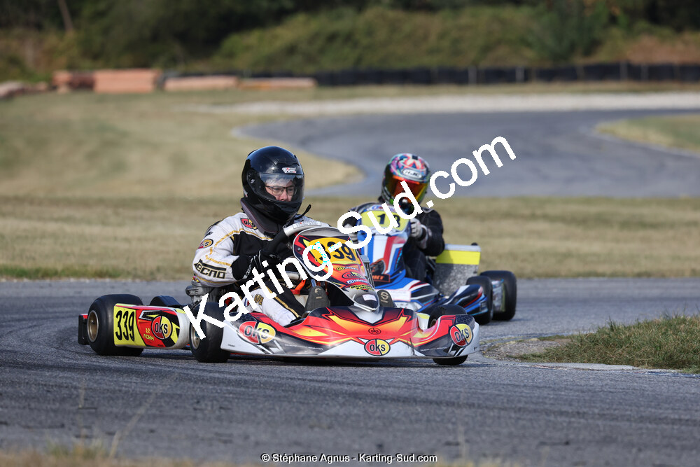 15/10/2023 : 3ème manche du Challenge Jean-Claude Sanchez à Aigues-Vives (photos Stéphane Agnus) 2023 — karting