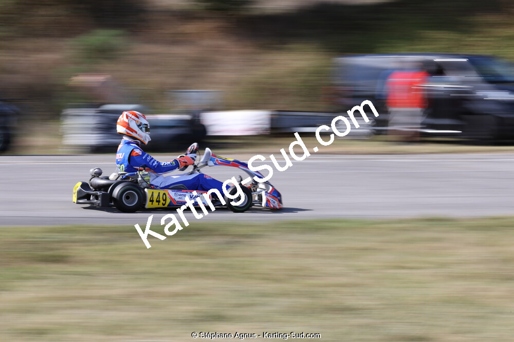 15/10/2023 : 3ème manche du Challenge Jean-Claude Sanchez à Aigues-Vives (photos Stéphane Agnus) 2023 — karting