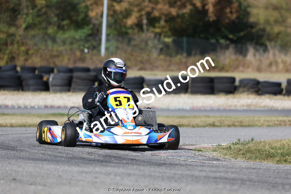 15/10/2023 : 3ème manche du Challenge Jean-Claude Sanchez à Aigues-Vives (photos Stéphane Agnus) 2023 — karting