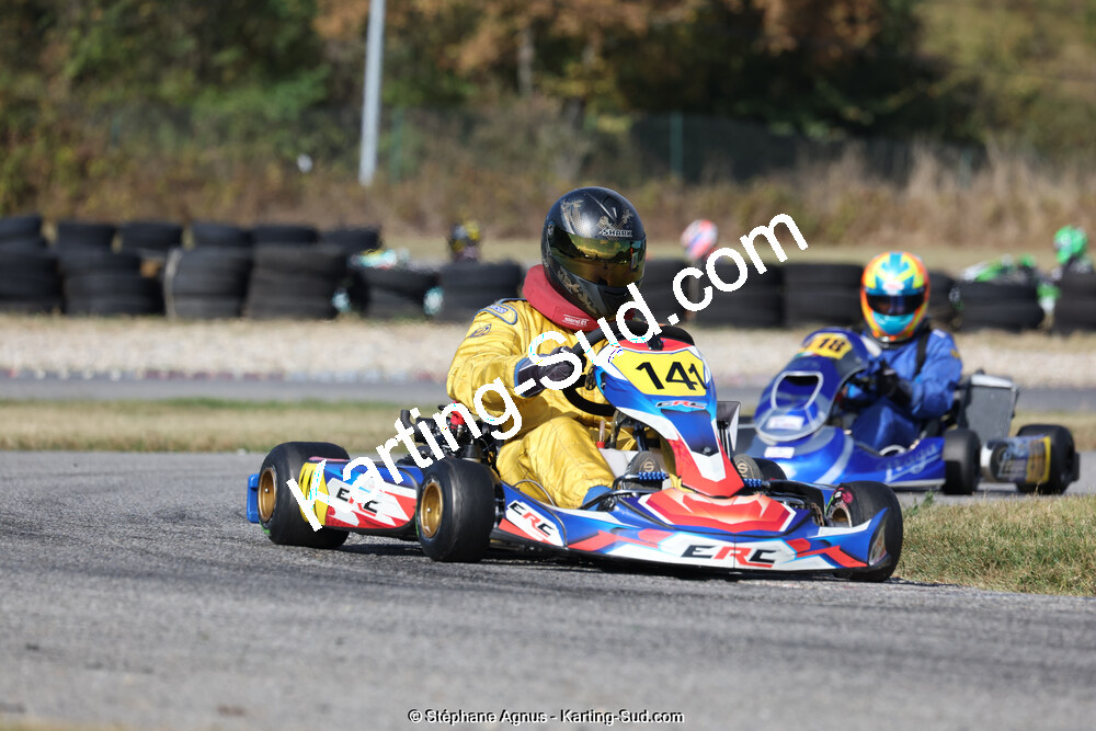 15/10/2023 : 3ème manche du Challenge Jean-Claude Sanchez à Aigues-Vives (photos Stéphane Agnus) 2023 — karting