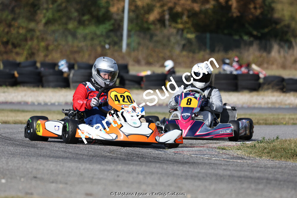 15/10/2023 : 3ème manche du Challenge Jean-Claude Sanchez à Aigues-Vives (photos Stéphane Agnus) 2023 — karting