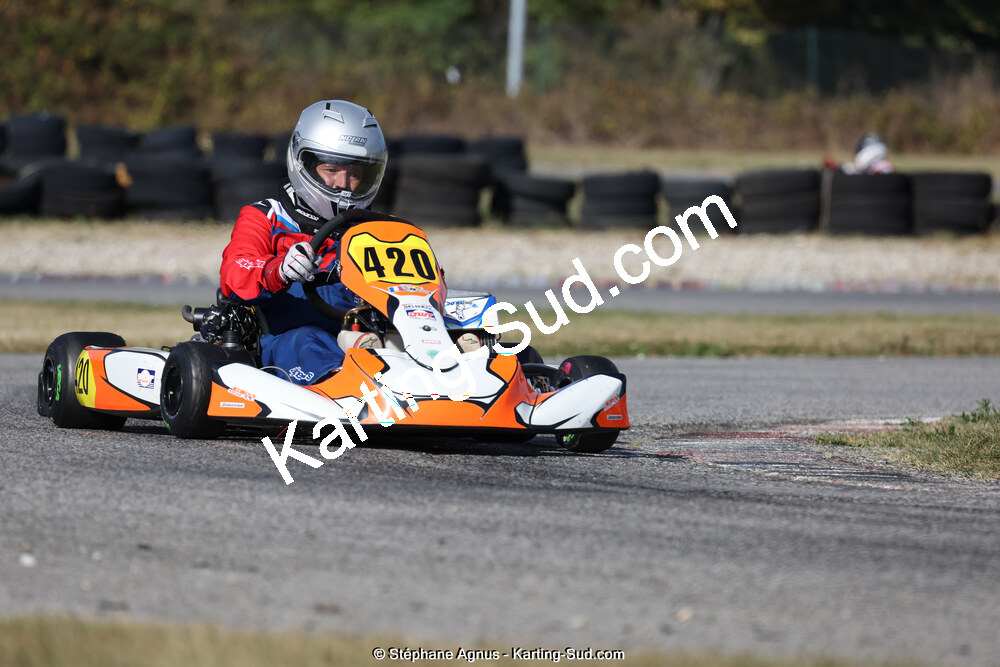 15/10/2023 : 3ème manche du Challenge Jean-Claude Sanchez à Aigues-Vives (photos Stéphane Agnus) 2023 — karting