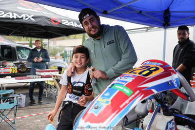 Marcel LIMOUSIN — 29/10/2023 : 4ème Trophée Rouveyran Pneus à Alès (photos Stéphane Agnus) 2023 — karting