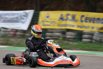 Kévin VACHET-VALAZ — 29/10/2023 : 4ème Trophée Rouveyran Pneus à Alès (photos Stéphane Agnus) 2023 — karting