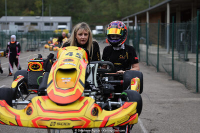 Tyméo CIAMA — 29/10/2023 : 4ème Trophée Rouveyran Pneus à Alès (photos Stéphane Agnus) 2023 — karting