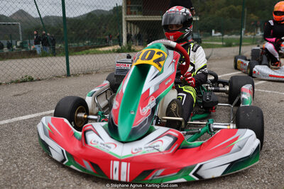 Ethan CHAIX — 29/10/2023 : 4ème Trophée Rouveyran Pneus à Alès (photos Stéphane Agnus) 2023 — karting