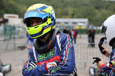 Victor GAYRAUD — 29/10/2023 : 4ème Trophée Rouveyran Pneus à Alès (photos Stéphane Agnus) 2023 — karting