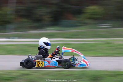 Marcel LIMOUSIN — 29/10/2023 : 4ème Trophée Rouveyran Pneus à Alès (photos Stéphane Agnus) 2023 — karting