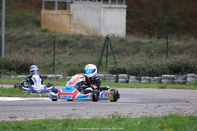 Marcel LIMOUSIN — 29/10/2023 : 4ème Trophée Rouveyran Pneus à Alès (photos Stéphane Agnus) 2023 — karting