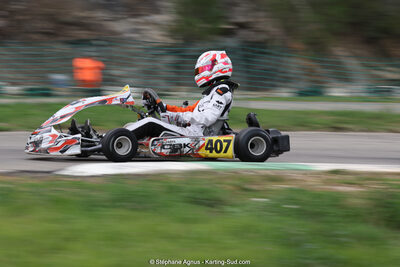 Tom BOUJAREL — 29/10/2023 : 4ème Trophée Rouveyran Pneus à Alès (photos Stéphane Agnus) 2023 — karting