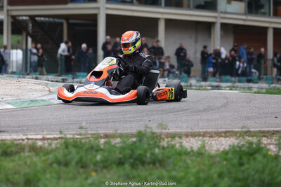 Kévin VACHET-VALAZ — 29/10/2023 : 4ème Trophée Rouveyran Pneus à Alès (photos Stéphane Agnus) 2023 — karting
